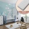 Gitterbett mit Matratze & Kleiner Teddybar Gravur 120x60cm Produktbild-Vorschau 4