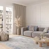 Tapiso Teppich VALLEY Modern Kurzflor Grau Beige Blau Produktbild-Vorschau 4