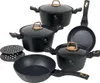 BERLINGER HAUS Set de Casseroles en Granit 10 Pièces BLACK Voir les images du produit 3