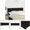 The Living Store Kopfteile 2 Stk. Schwarz 80x7x78/88 cm Produktbild-Vorschau 9