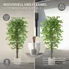 ML-Design sztuczna roślina Ficus 180cm sztuczne rośliny Podgląd zdjęcia produktu 4