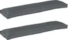 vidaXL Palettenkissenset 2 Stk. Oxford-Stoff Anthrazit 150 Produktbild-Vorschau 7