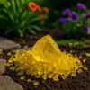 Gelber Glas-Splitt 3–5 cm 5 kg – Dekorativer Glaskies für Produktbild-Vorschau 6