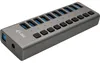 D I-TEC USB 3.0 HUB, 10 poorten, 48W Productafbeelding-voorbeeld 1