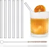HALM Paille courte en verre droite 15 cm de long Voir les images du produit 6