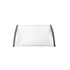 XMTECH Vordach Haustürvordach 120x100cm Pultbogenvordach Produktbild-Vorschau 13