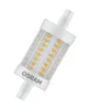 LED-Lampe "LINE", Kolben, 78mm, 6,5W, R7S, Warmweiß, klar Produktbild-Vorschau 1