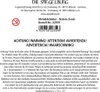 Product information and safety warnings for a metal detector. Produktbild-Vorschau