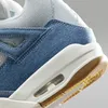 Nike Jordan 4 Retro TEX "Denim Worn Blue" Blau, Größe: 43 Produktbild-Vorschau 8