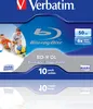 VERBATIM Blu-Ray BD-R DL 50GB 6x Wide bedruckbar 10er Case Produktbild-Vorschau 2