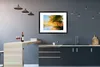 MuchoWow® Gerahmtes Poster Natur - Malerei - Baum - Wasser Produktbild-Vorschau 5