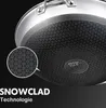 Sweiko Wokpfanne, 32CM Antihaft Wabenpfanne mit Deckel Produktbild-Vorschau 7