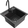Mexen Vito 1-Becken-Granit-Spüle mit Mischbatterie Telma, Produktbild-Vorschau 1