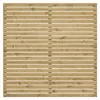 WOODTEX Grün 180x180 cm Sichtschutzzaun Gartenzaun aus Produktbild-Vorschau 1