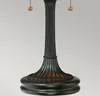 Lampe de table, verre Tiffany, métal, bronze, H 58,4 cm Voir les images du produit 7