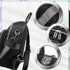 EDIBAZZAR | Schwarzer modischer wasserdichter Damenrucksack Produktbild-Vorschau 8