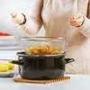 NAVA Marmite en émail avec tamis pour friture - 4l Voir les images du produit 6
