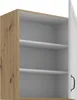 Hängeschrank 60 cm Stilo Weiss + Eiche Artisan Küchenzeile Produktbild-Vorschau 2