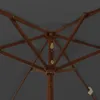 vidaXL Parasol avec mât en bois Anthracite 196x231 cm Voir les images du produit 6