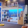 Hoogslaper 90 x 200 cm met LED-lichtbalk, geïntegreerde Productafbeelding-voorbeeld 1