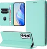 Litchi Leder Handyhülle für Samsung Galaxy A05S Wallet Produktbild-Vorschau 3