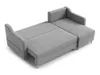 AX LIVING Eckcouch mit Bettfunktion Balerno 224 cm – Produktbild-Vorschau 3