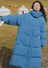 ASKSA Damen Wintermantel Lang Steppmantel Winter Produktbild-Vorschau 5
