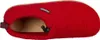 A red slipper is shown from a top-down perspective against a white background. Anteprima dell’immagine prodotto