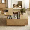 FABATO eckiger Couchtisch im klassischen Landhaus-Design, Produktbild-Vorschau 1