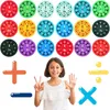 18 Stück Mathe Fidget Spinner, Lustige Lern Fidget Toys Set Produktbild-Vorschau 1