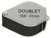 Byomic BYO-ID1523 Doublet Einschlaglupe 15x23mm 15-fache Produktbild-Vorschau 4