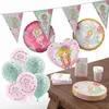 Prinzessin Lillifee Party-Set Tischdeko Partyzubehör Produktbild-Vorschau 1