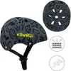 Kidwell ORIX II detská prilba 52-56 cm Čierny Graffit – Náhľad obrázku produktu 5