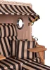 Strandkorb wetterfest Düne Teak Shell 2-Sitzer mit Produktbild-Vorschau 7