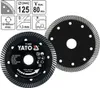 Disco da taglio diamantato Turbo 125x22,2 mm per gres Anteprima dell’immagine prodotto 5