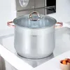 KLAUSBERG Kochtopf 22cm 7L Edelstahl Roségold Produktbild-Vorschau 11