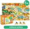 MiDeer Vášnivá Afrika puzle 180 dílků Náhled obrázku produktu 1