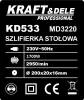 Kraft&Dele Levigatrice a doppio disco 1700W 200mm KD533 Anteprima dell’immagine prodotto 8