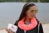 styleBREAKER Damen Jersey Loop Schlauchschal in Crash-Optik Produktbild-Vorschau 2
