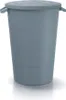 Kosz SMOOTH smooth gray 80L pojemności - Prosperplast Podgląd zdjęcia produktu 5