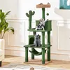 Yaheetech Kaktus Kratzbaum XL, 158 cm hoch, Katzenbaum mit Produktbild-Vorschau 2