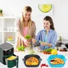 Silikon Backform für Heißluftfritteuse-Backpapier Für Produktbild-Vorschau 7