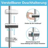 JOHO Colonna Doccia Asta Doccia 70cm in Acciaio Inox, Set Anteprima dell’immagine prodotto 4