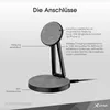 XLayer Xlayer Magfix Pro 2 In 1 Wireless Charger 15W Black Anteprima dell’immagine prodotto 7