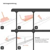 Fassadenprofile Kiesfangleiste Aluminium 250cm 50x70mm Produktbild-Vorschau 7