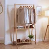 Bambus Standgarderobe MCW-Q32, Garderobenständer Produktbild-Vorschau 1