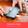 Verbatim CMH-09, USB Typ-C, HDMI, RJ-45, USB 3.2 Gen 1 (3.1 Produktbild-Vorschau 13