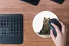 MuchoWow® Mauspad Mousepad Bär - Grizzly - Tiere 20x20 cm - Produktbild-Vorschau 4