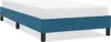 vidaXL Bettgestell ohne Matratze Dunkelblau 90x220 cm Samt Produktbild-Vorschau 2