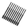 A group of black stylus pen nibs arranged diagonally on a white background. Náhled obrázku produktu